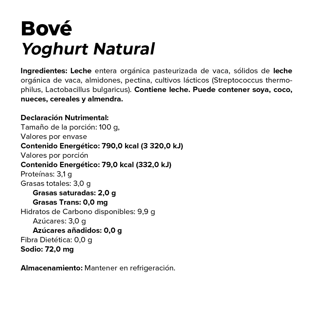 Yoghurt Natural