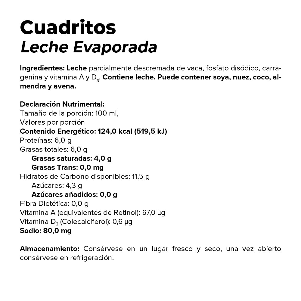 Leche Evaporada