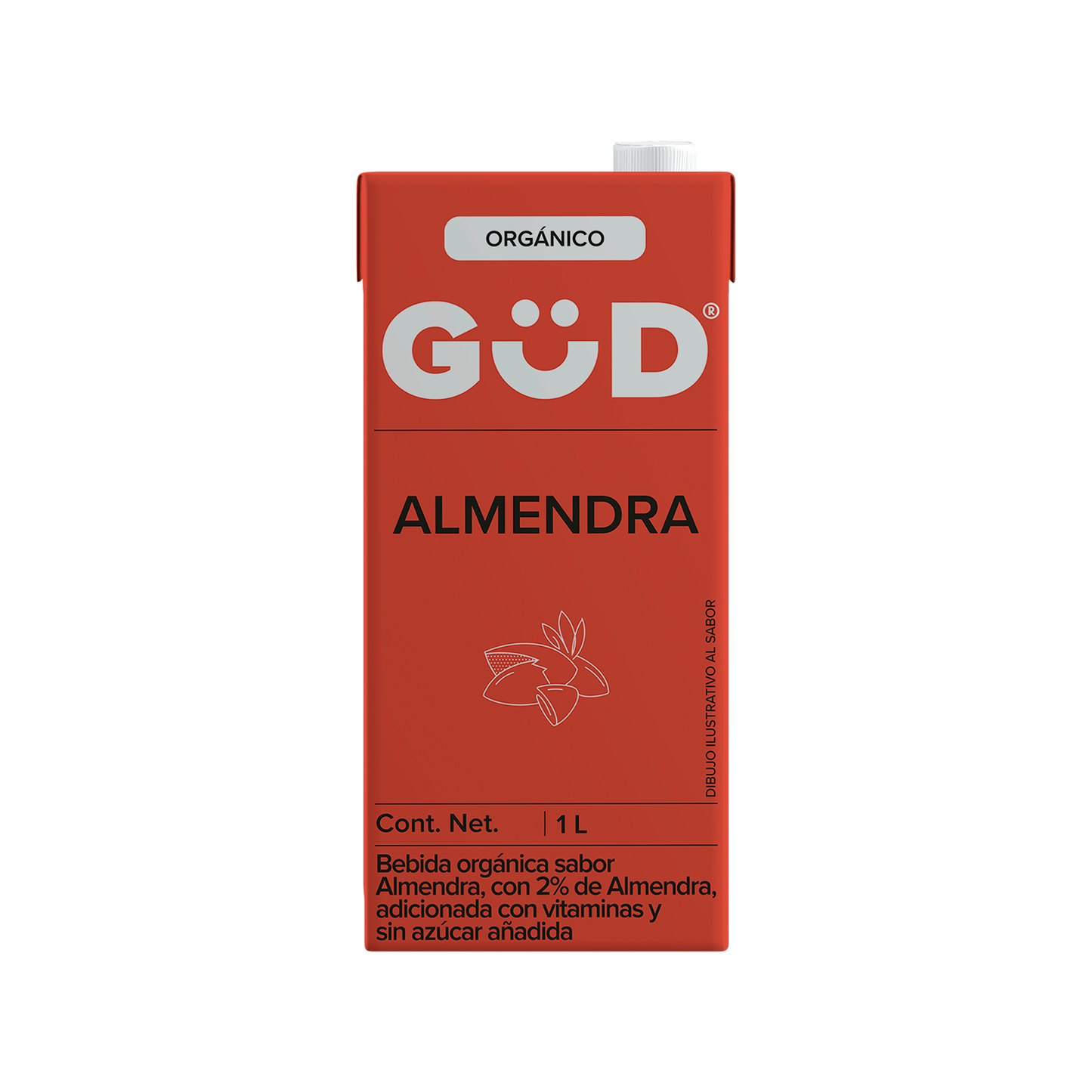 Bebida orgánica Almendra GUD