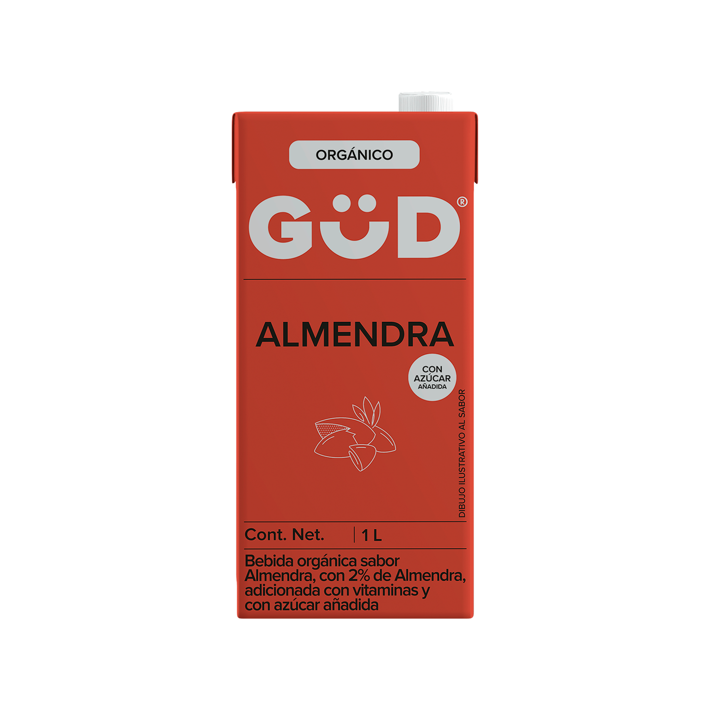 Bebida orgánica Almendra GUD