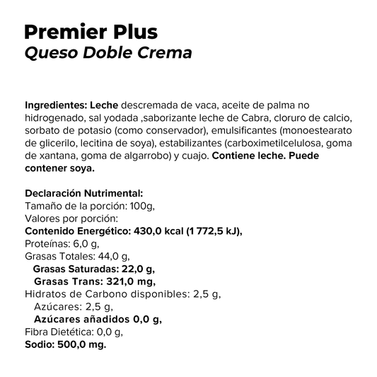 Queso Doble Crema