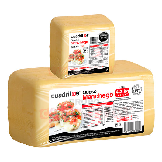 Queso Manchego Cuadritos