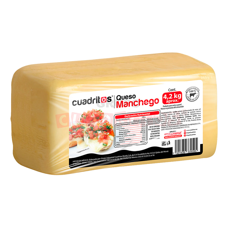 Queso Manchego Cuadritos