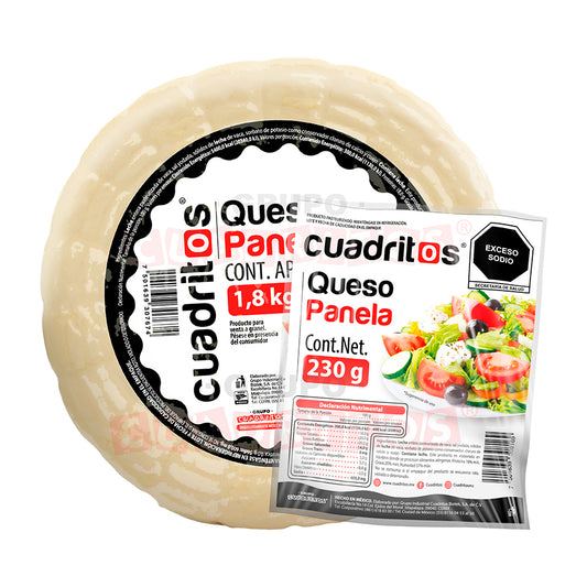 Queso Panela Cuadritos