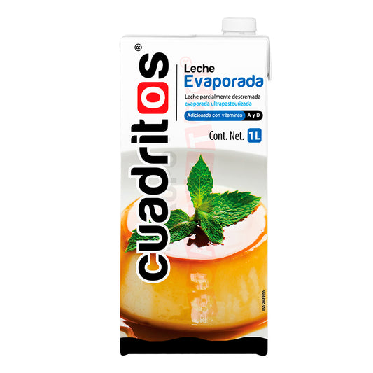 Leche Evaporada Cuadritos