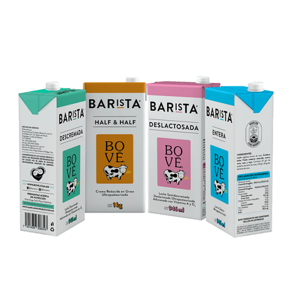 Leches y Crema Barista Bové