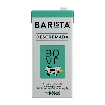 Leches y Crema Barista Bové
