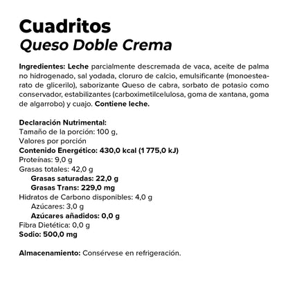 Queso Doble Crema