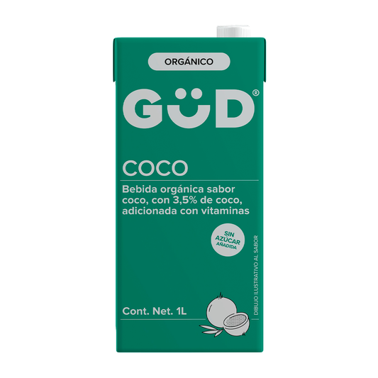 Bebida orgánica Coco GUD