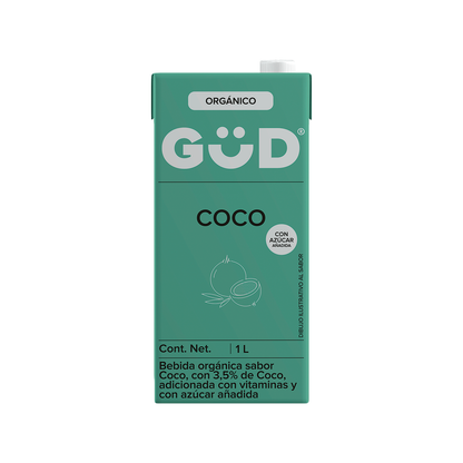Bebida orgánica Coco GUD