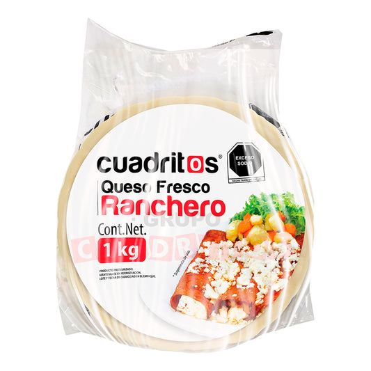 Queso Ranchero Cuadritos