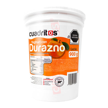 Yoghurt Con Fruta Cuadritos